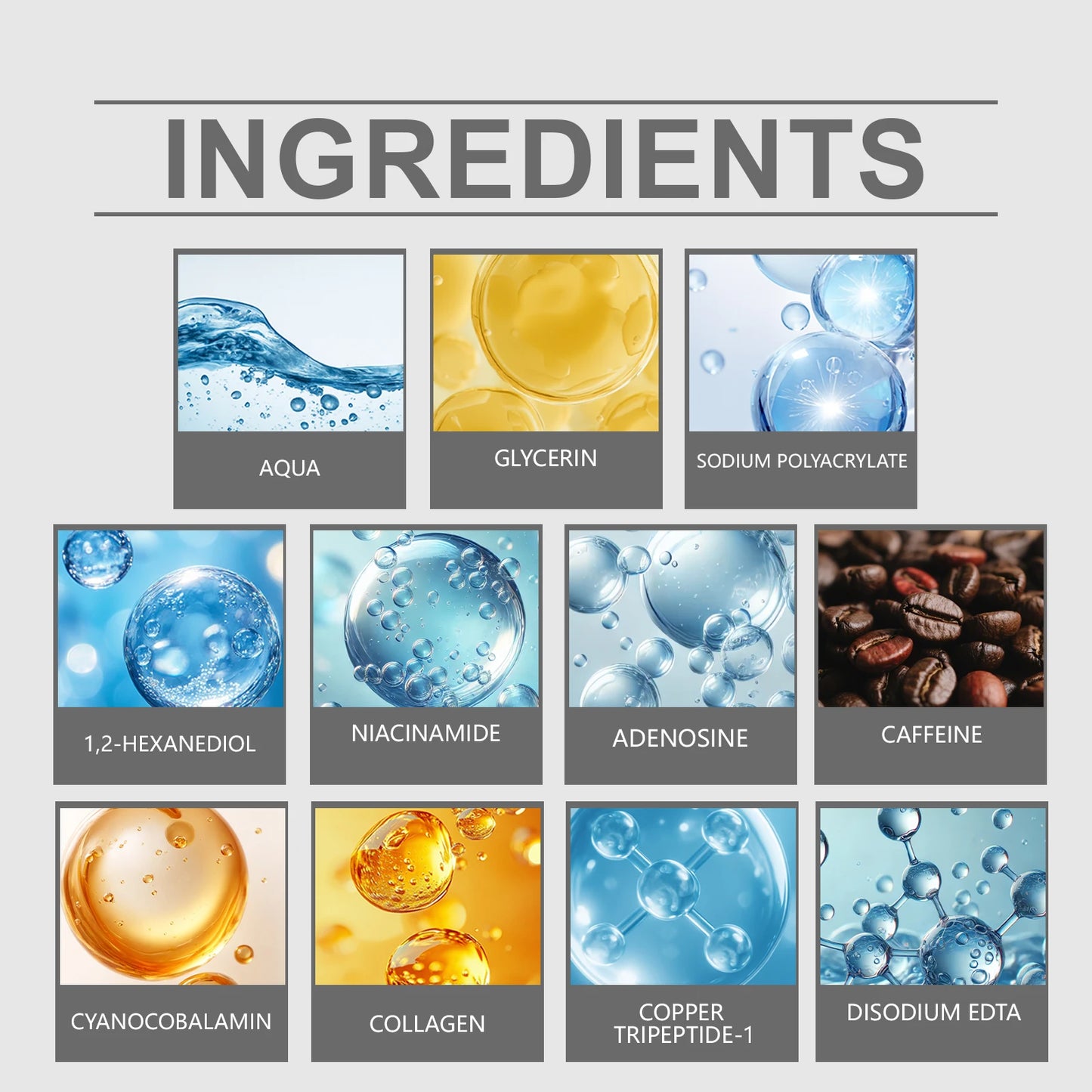 Peptide Collagen Hydrogel Eye Patch